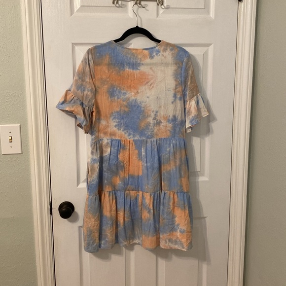 ✨NWT✨ ENTRO tie dye dress women’s size M - Picture 3 of 6